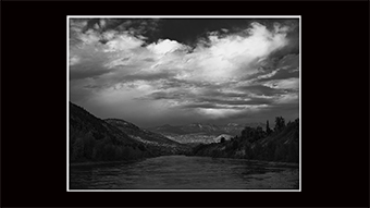 The Richard Philip Soltice Gallery - Approaching Storm and Columbia River at Rock Island