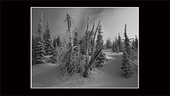 The Richard Philip Soltice Gallery - Winter Scene on Granite Mountain